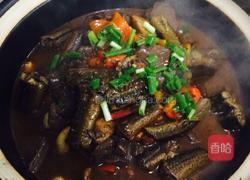 猪血烧鳝鱼的做法图解5