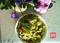 炒有机菜花的做法图解10