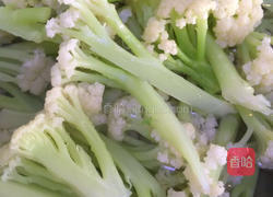 炒有机菜花的做法图解3