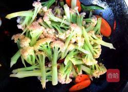 炒有机菜花的做法图解7