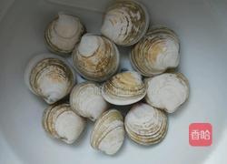 蛤蜊炖蛋的做法图解1