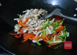 青红椒炒猪耳朵的做法图解5