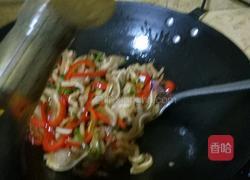 青红椒炒猪耳朵的做法图解7