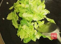 干煸甘蓝的做法图解4