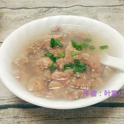 汆汤肉片
