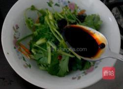 胡萝卜拌香菜的做法图解5