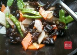 木耳炒淮山的做法图解10