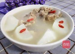 白萝卜炖大骨头的做法图解11