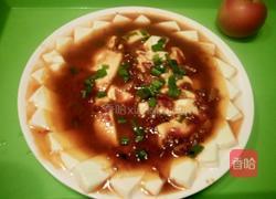 浇汁豆腐的做法图解5