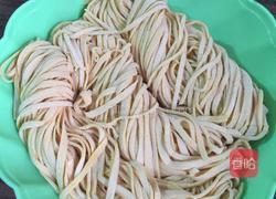 手擀南瓜鸡蛋面的做法图解8
