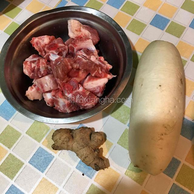 准备所需食材