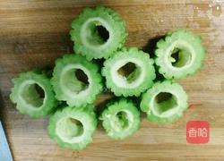 苦瓜酿肉的做法图解4
