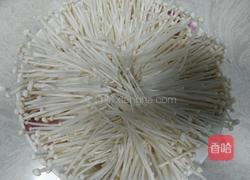 清蒸肉末金针菇的做法图解1