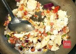 圆葱西红柿炒饭的做法图解5