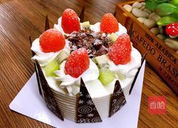 巧克力水果蛋糕的做法图解11