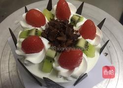 巧克力水果蛋糕的做法图解8