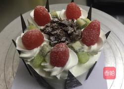 巧克力水果蛋糕的做法图解9