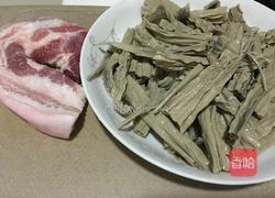 黑腐竹红烧肉的做法图解2