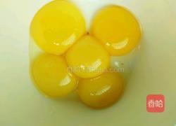 红豆戚风蛋糕的做法图解4