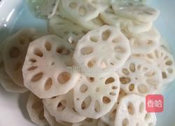 肉炒鲜藕的做法图解2
