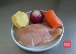 咖喱鸡肉小海豚饭团的做法图解1