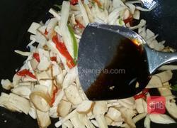 杏鲍菇豆腐干炒肉丝的做法图解11