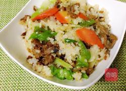 葱爆羊肉炒饭的做法图解8