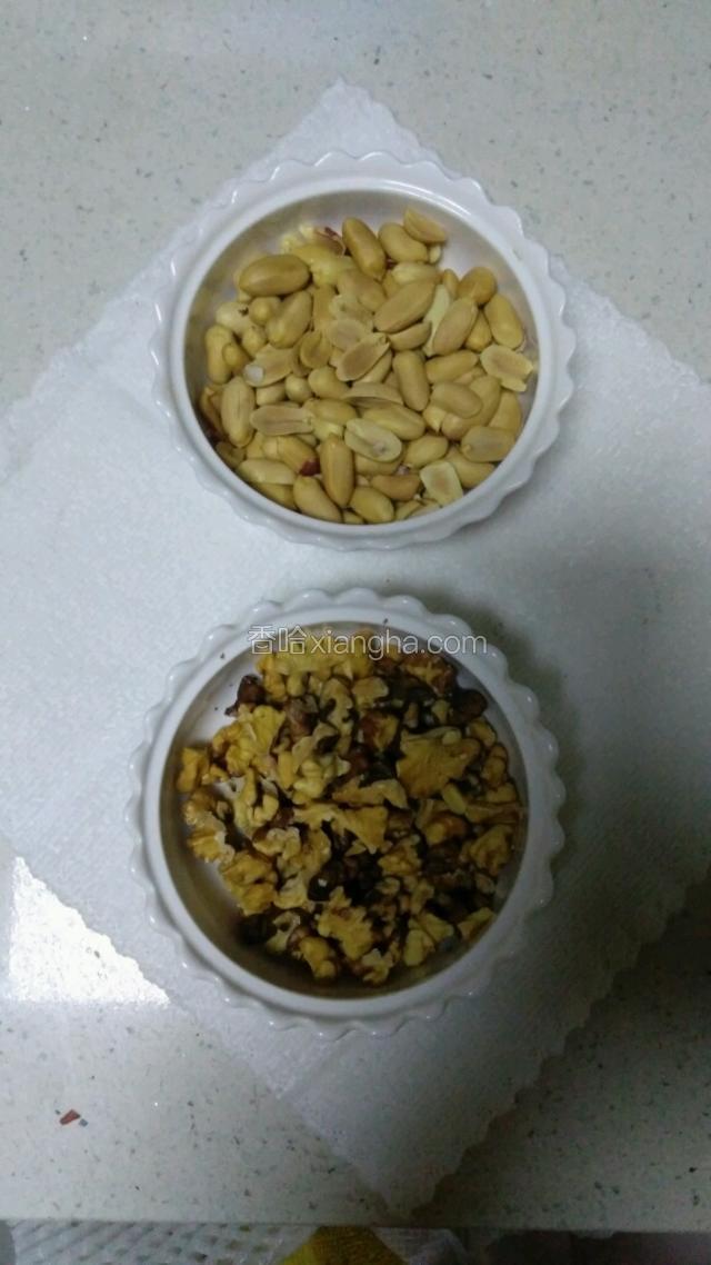 花生，核桃烤熟晾晾