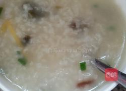 皮蛋葱香粥的做法图解6
