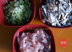 香菇鸡丝饭的做法图解3