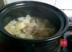 白萝卜炖羊排的做法图解8