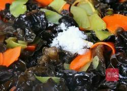 鸡蛋木耳炒青笋的做法图解8