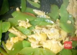 莴苣炒鸡蛋的做法图解4