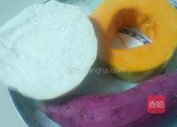 彩色芋圆的做法图解1