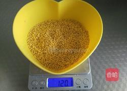 BB煲版~黄米红芸豆粥的做法图解1