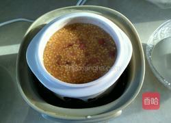 BB煲版～黄米红芸豆粥的做法图解12
