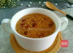BB煲版～黄米红芸豆粥的做法图解13