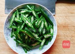 清炒二斤条（辣椒）的做法图解3