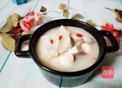 黑鱼白萝卜汤的做法图解5