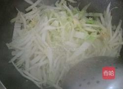 炒白菜的做法图解3