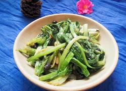 豆豉油麦菜