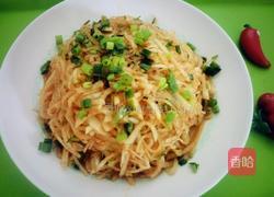 葱油萝卜丝的做法图解5
