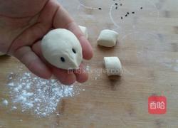 刺猬豆沙小餐包的做法图解7