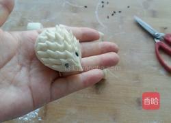 刺猬豆沙小餐包的做法图解8