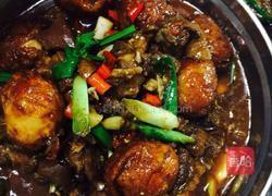 卤蛋烧狗肉的做法图解8