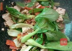 金针菇青菜烧豆腐的做法图解4