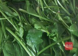 菠菜包子的做法图解3