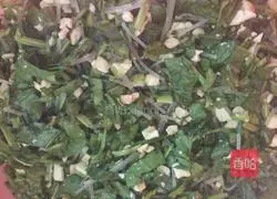 Illustration of how to make spinach buns 5