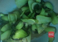 清炒油菜的做法图解3