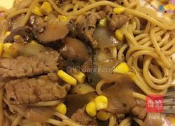 牛肉黑椒意大利面的做法图解5